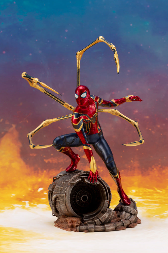 Iron Spider ARTFX+ Statue 1/10 - Avengers: Infinity War Kotobukiya