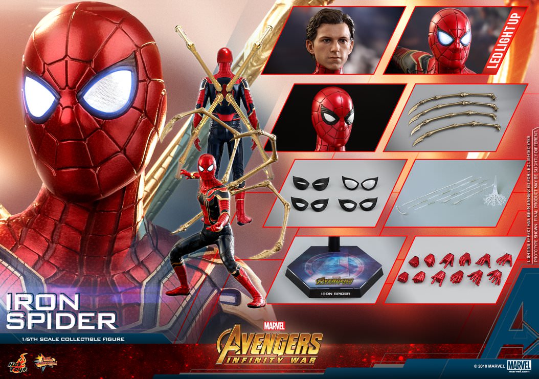 Iron Spider 1/6 - Avenger: Infinity War Hot Toys