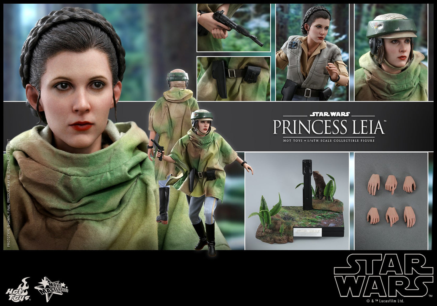 Princess Leia 1/6 - Star Wars: Return of the Jedi Hot Toys