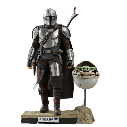 The Mandalorian & The Child Deluxe 1/6 - Star Wars: The Mandalorian Hot Toys