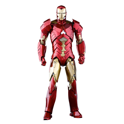 Iron Man Mark XV Sneaky Armor Retro Version Exclusive 1/6 - Iron Man 3 Hot Toys