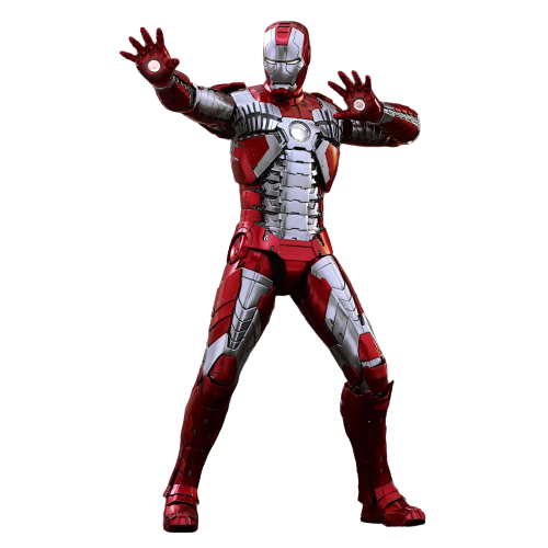 Iron Man Mark V 1/6 - Iron Man 2 Hot Toys Die-Cast Metal