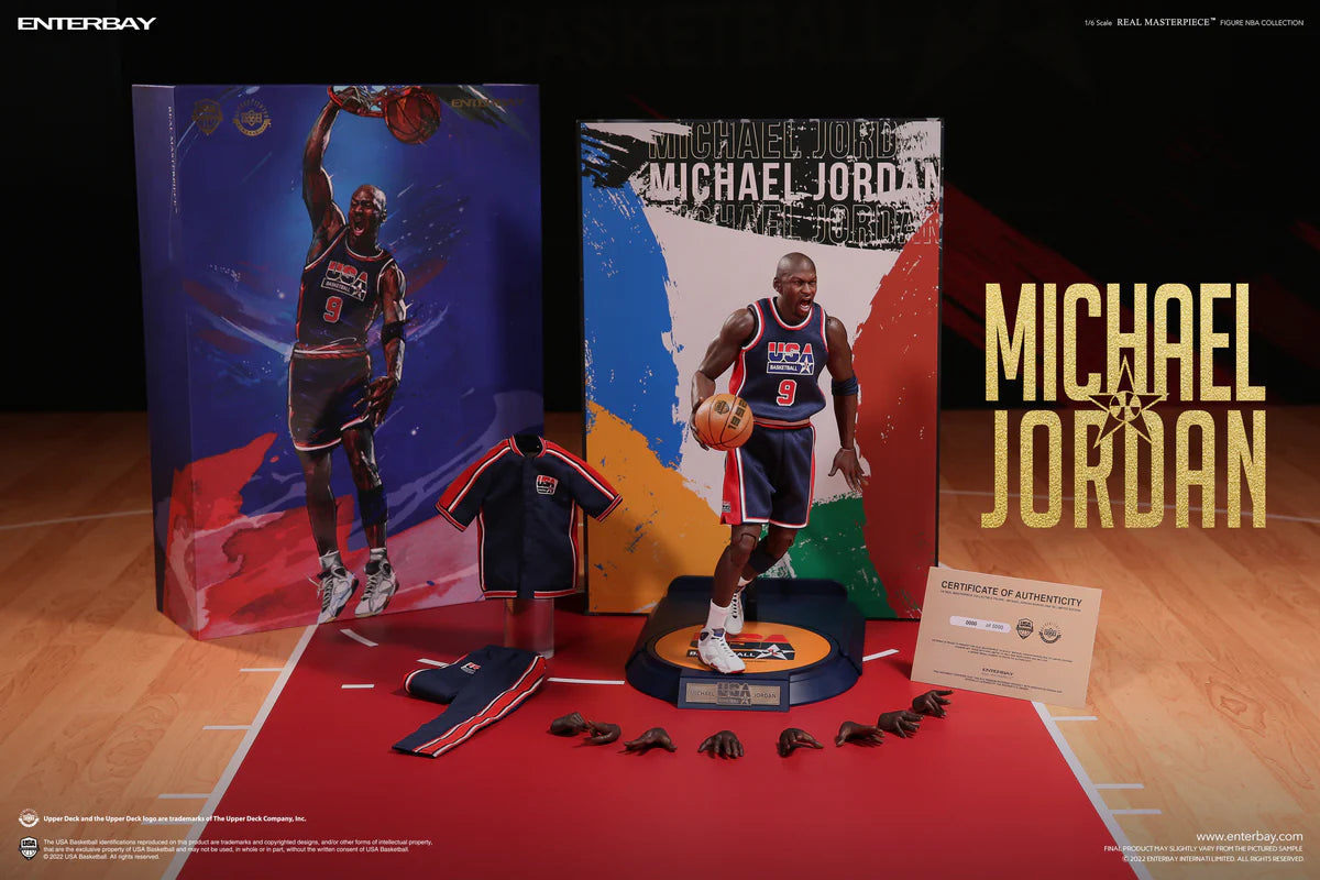 Michael Jordan Barcelona '92 Limited Edition 1/6 - NBA Real Masterpiece Enterbay