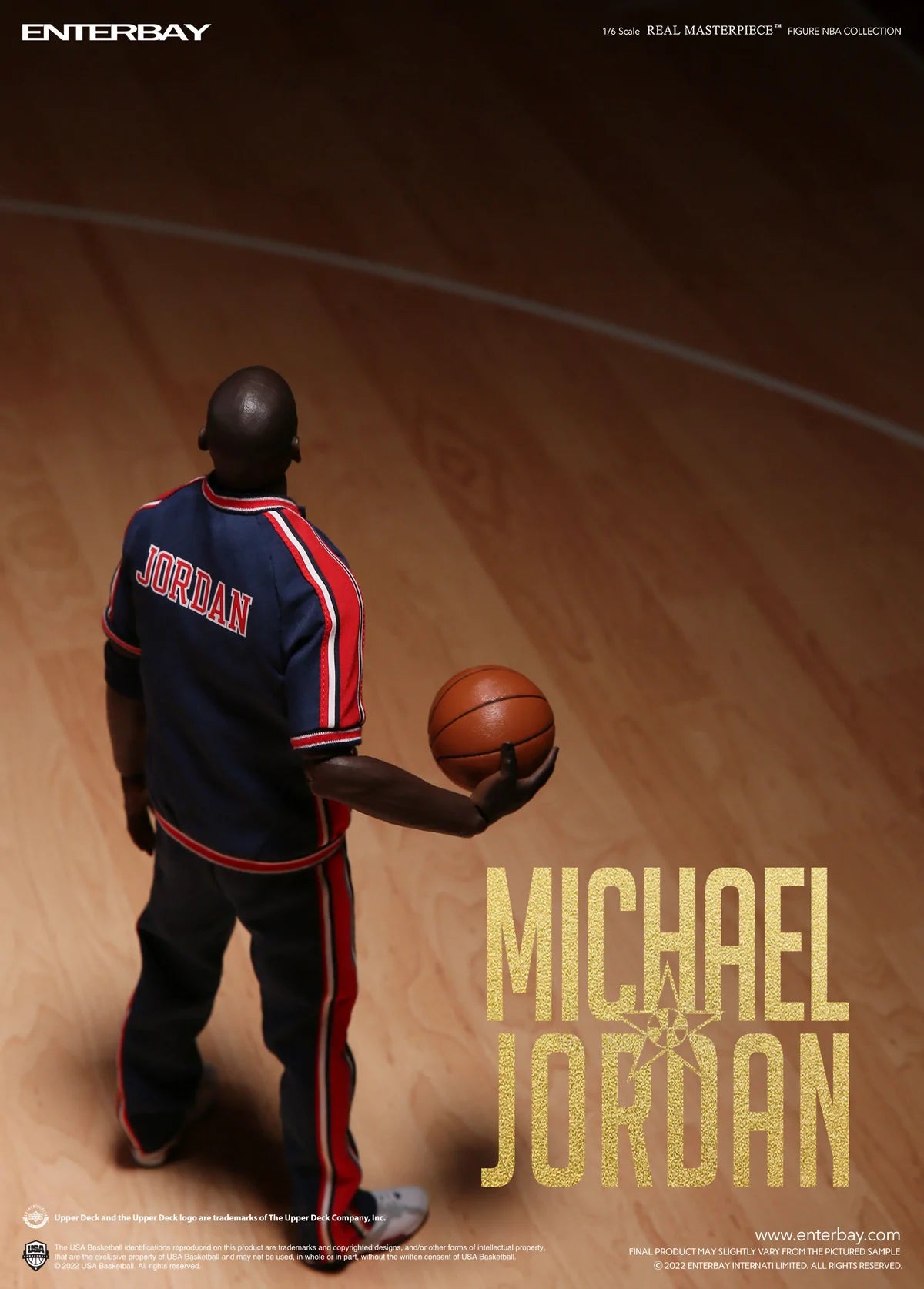 Michael Jordan Barcelona '92 Limited Edition 1/6 - NBA Real Masterpiece Enterbay