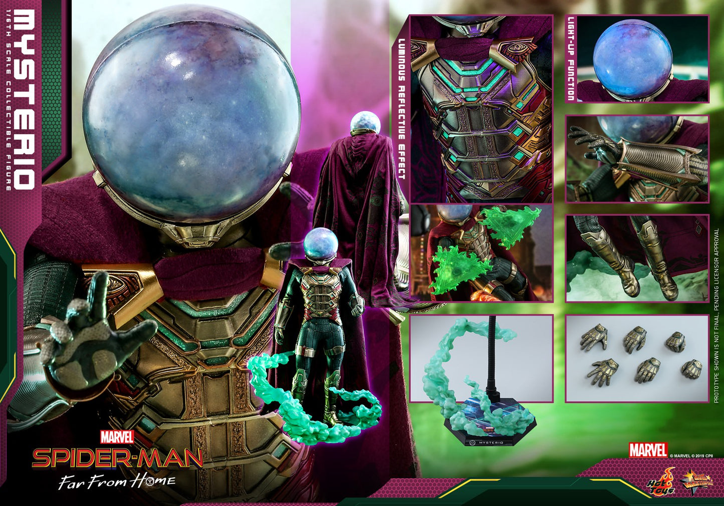 Mysterio 1/6 - Spider-Man: Far From Home Hot Toys