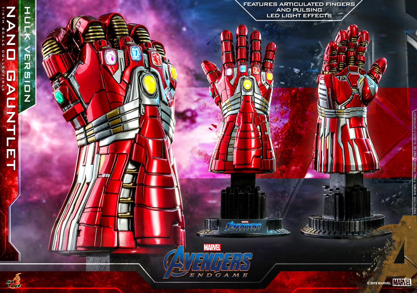 Nano Gauntlet Hulk Version 1/4 - Avengers: Endgame Hot Toys
