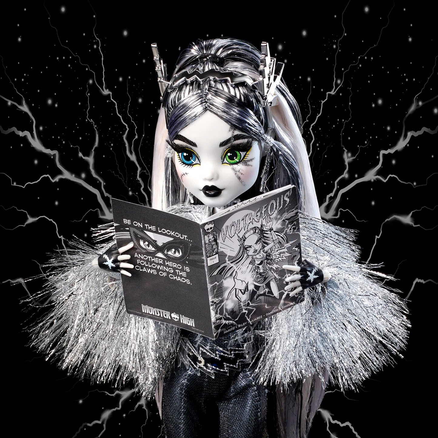 Frankie Stein Doll (SDCC 2022 Exclusive) - Monster High: Voltageous Mattel