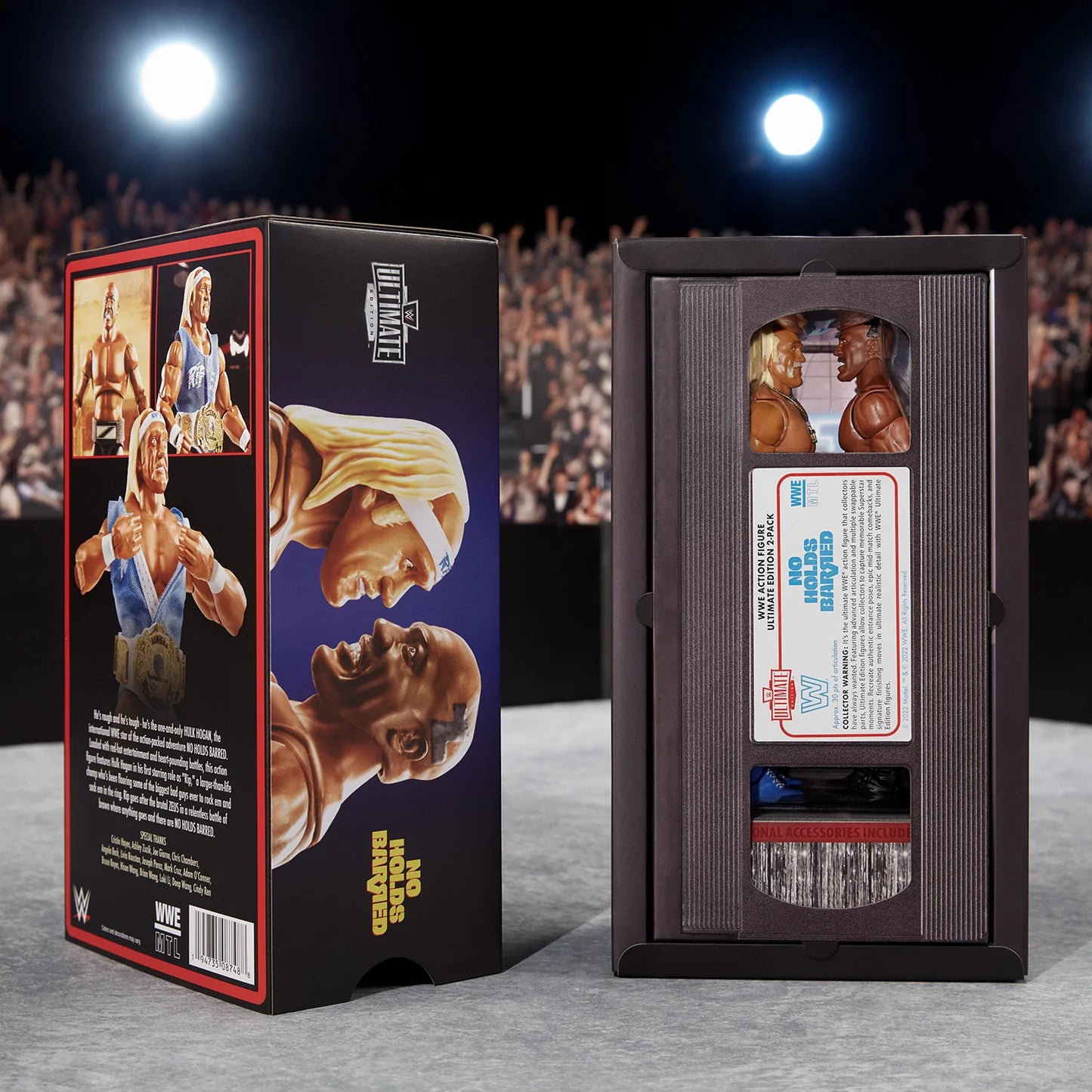 Hulk Hogan & Zeus Ultimate Edition Set (SDCC 2022 Exclusive) - WWE: No Holds Barred Mattel