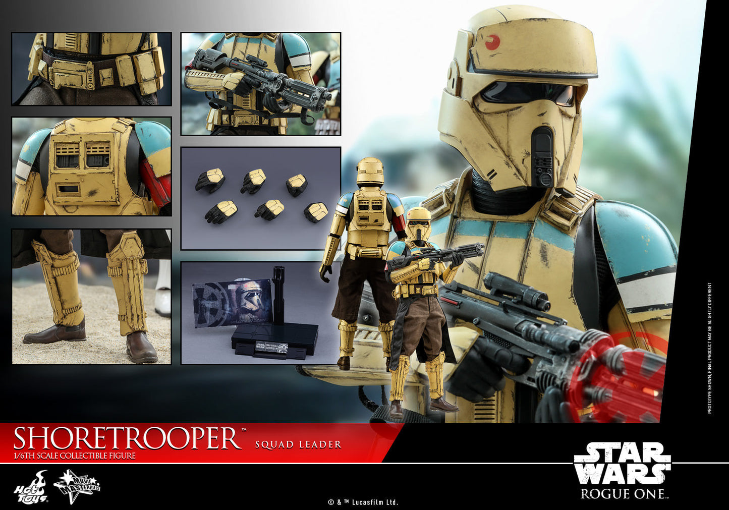 Shoretrooper Squad Leader 1/6 - Rogue One: A Star Wars Story Hot Toys