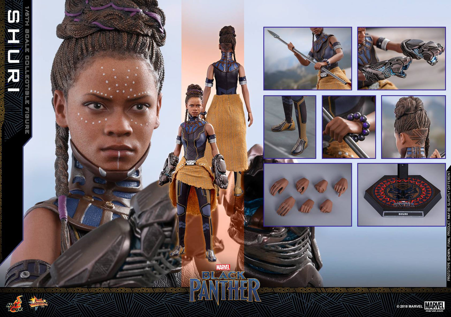 Shuri 1/6 - Black Panther Hot Toys
