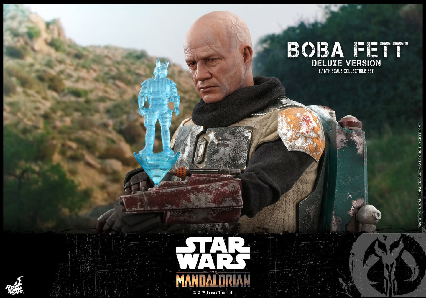 Boba Fett Deluxe 1/6 - Star Wars: The Mandalorian Hot Toys