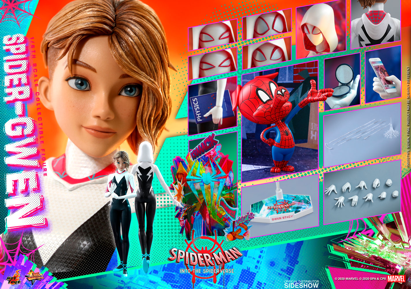 Spider-Gwen 1/6 - Spider-Man: Into the Spider-Verse Hot Toys