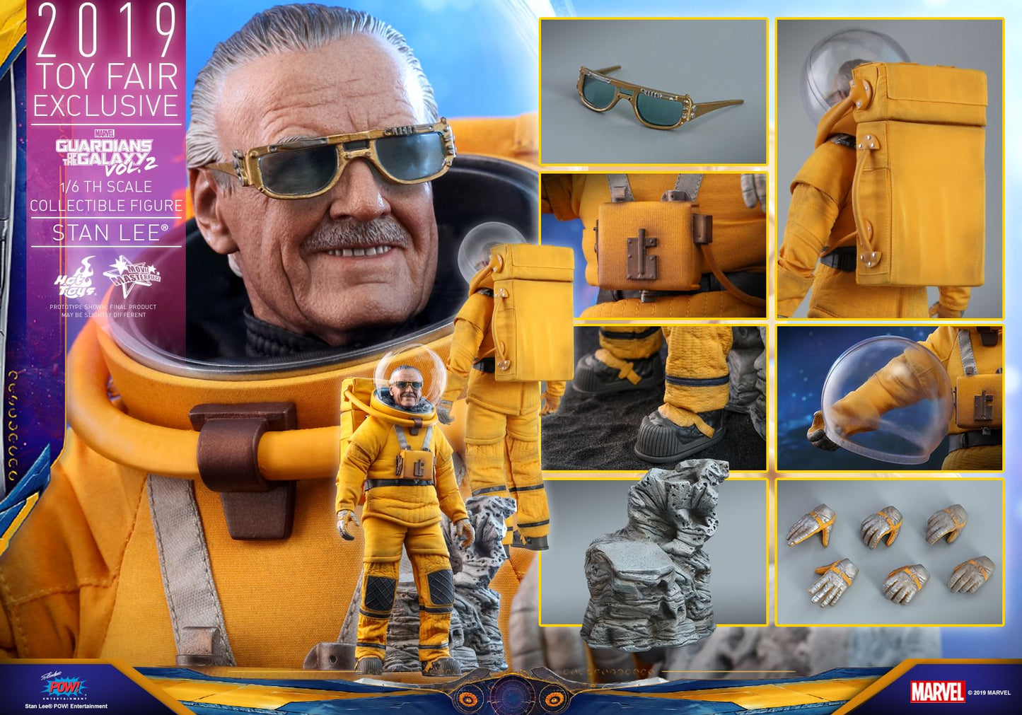 Stan Lee 1/6 - Guardians of the Galaxy Vol. 2 Hot Toys