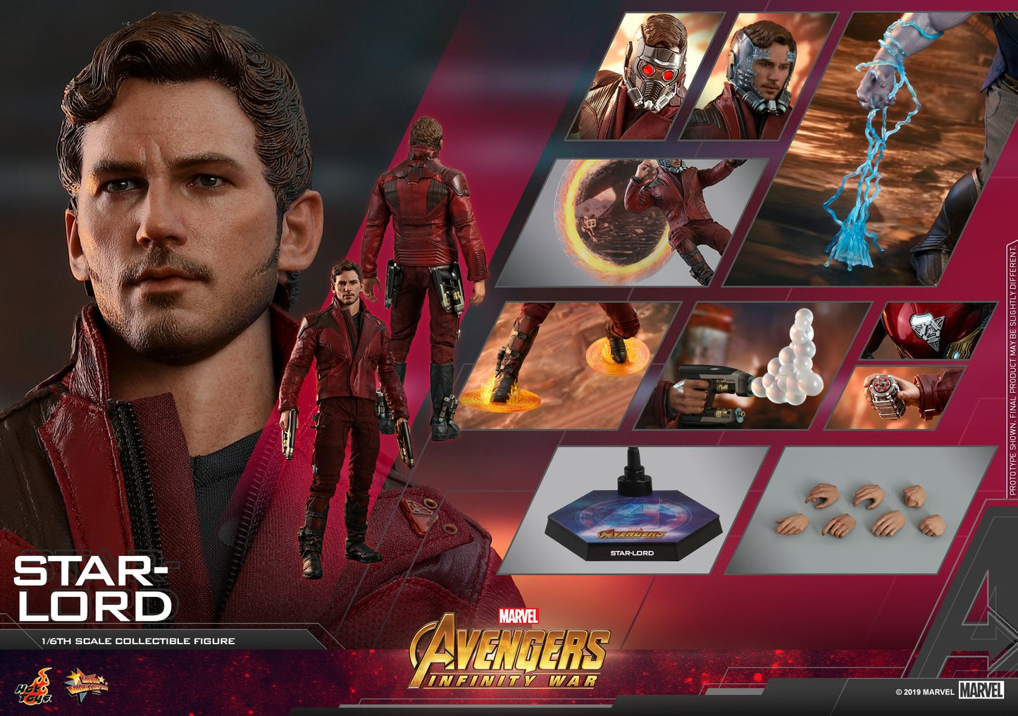 Star-Lord 1/6 - Avengers: Infinity War Hot Toys
