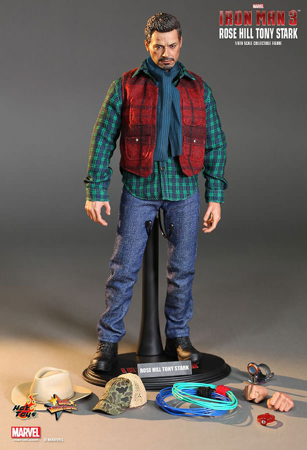 Rose Hill Tony Stark 1/6 - Iron Man 3 Hot Toys