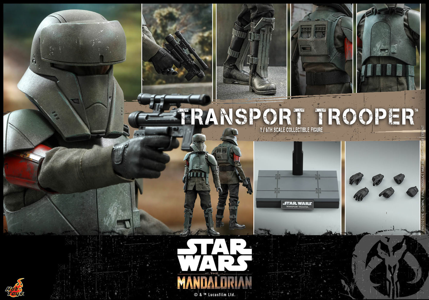 Transport Trooper 1/6 - Star Wars: The Mandalorian Hot Toys
