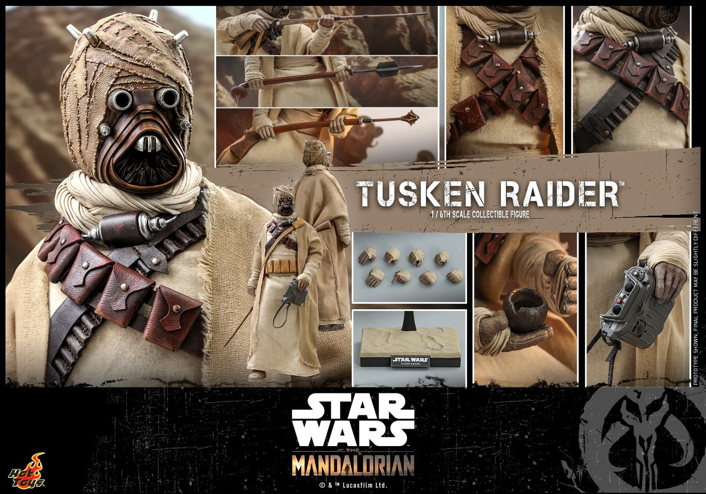 Tusken Raider 1/6 - Star Wars: The Mandalorian Hot Toys