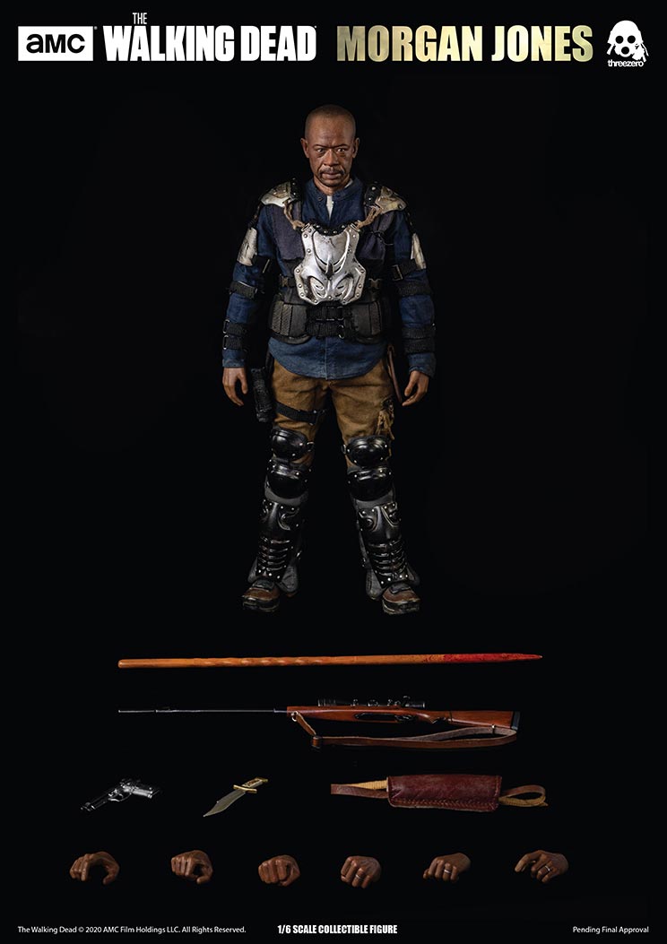 Morgan Jones (Season 7) - The Walking Dead Threezero