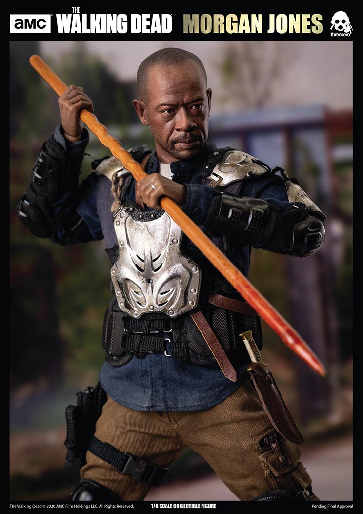 Morgan Jones (Season 7) - The Walking Dead Threezero