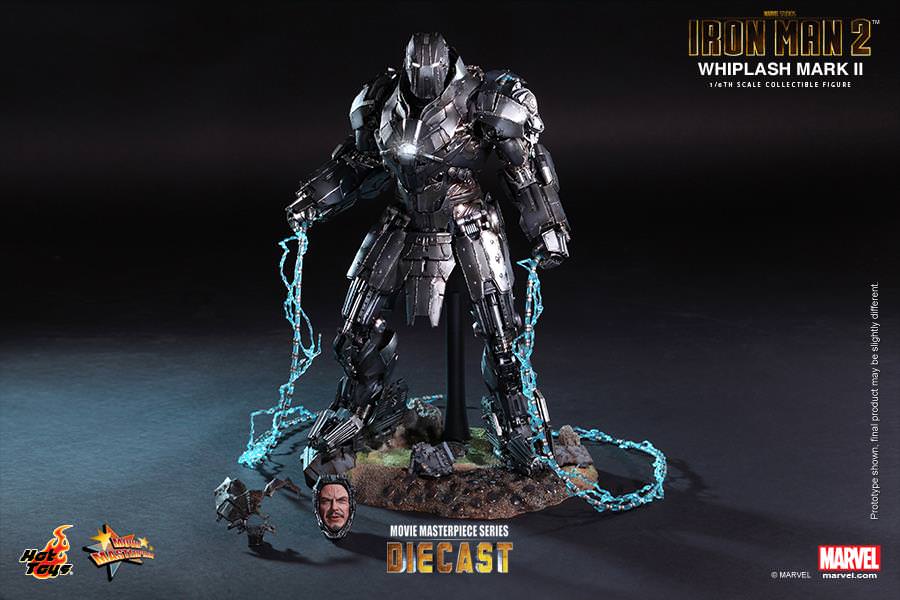 Whiplash Mark II 1/6 - Iron Man 2 Hot Toys