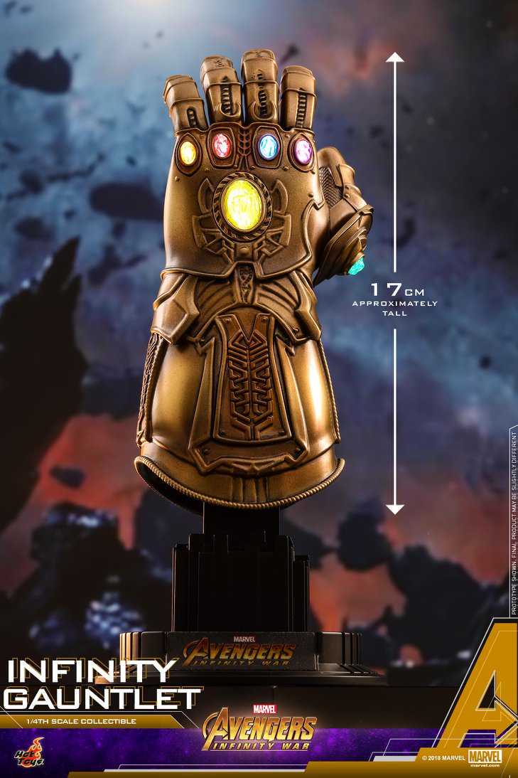 Infinity Gauntlet 1/4 - Avengers: Infinity War Hot Toys