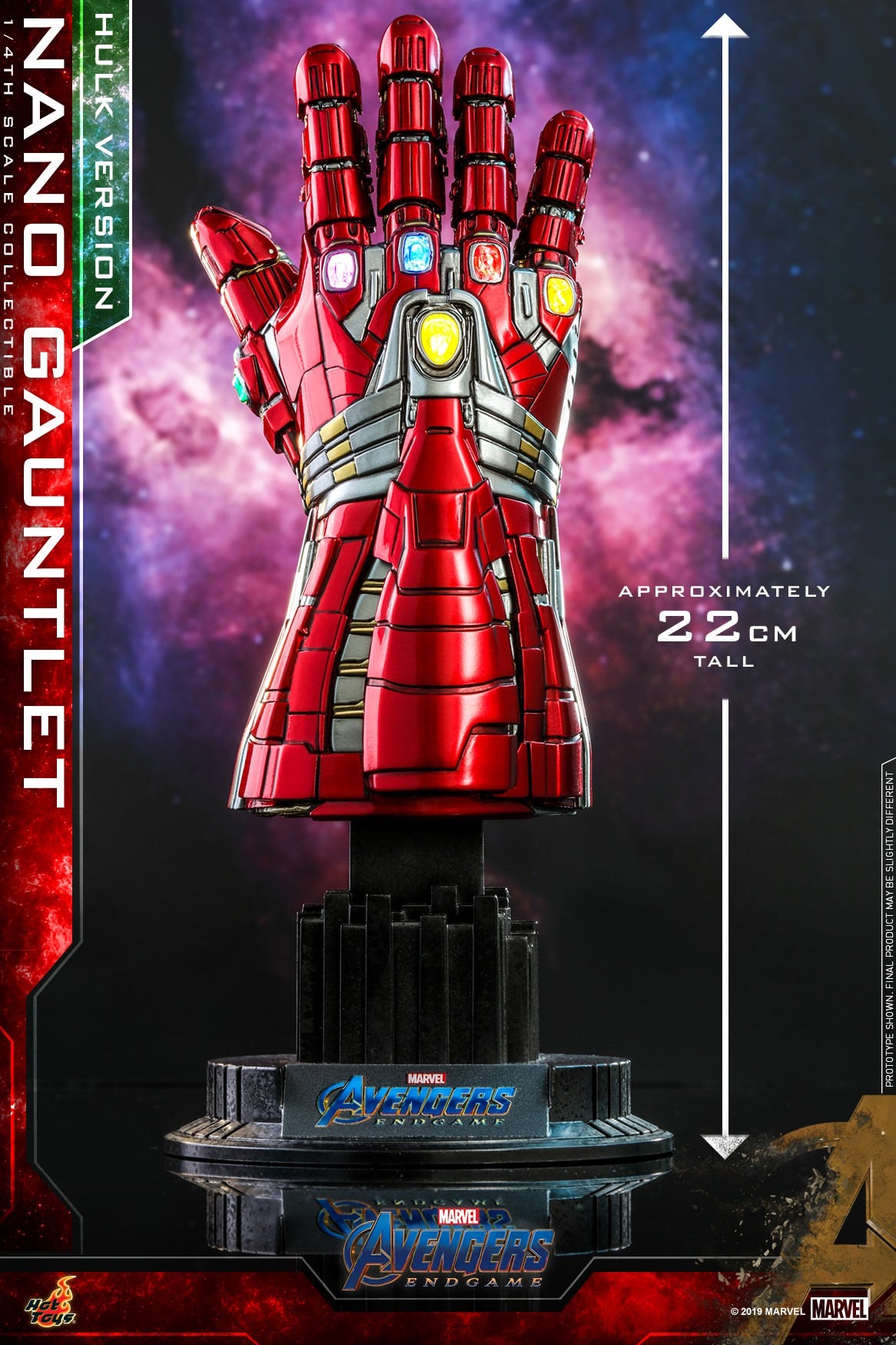 Nano Gauntlet Hulk Version 1/4 - Avengers: Endgame Hot Toys