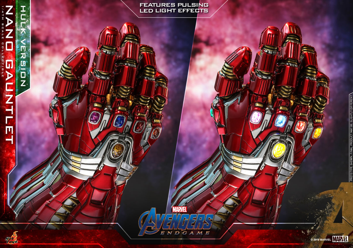 Nano Gauntlet Hulk Version 1/4 - Avengers: Endgame Hot Toys