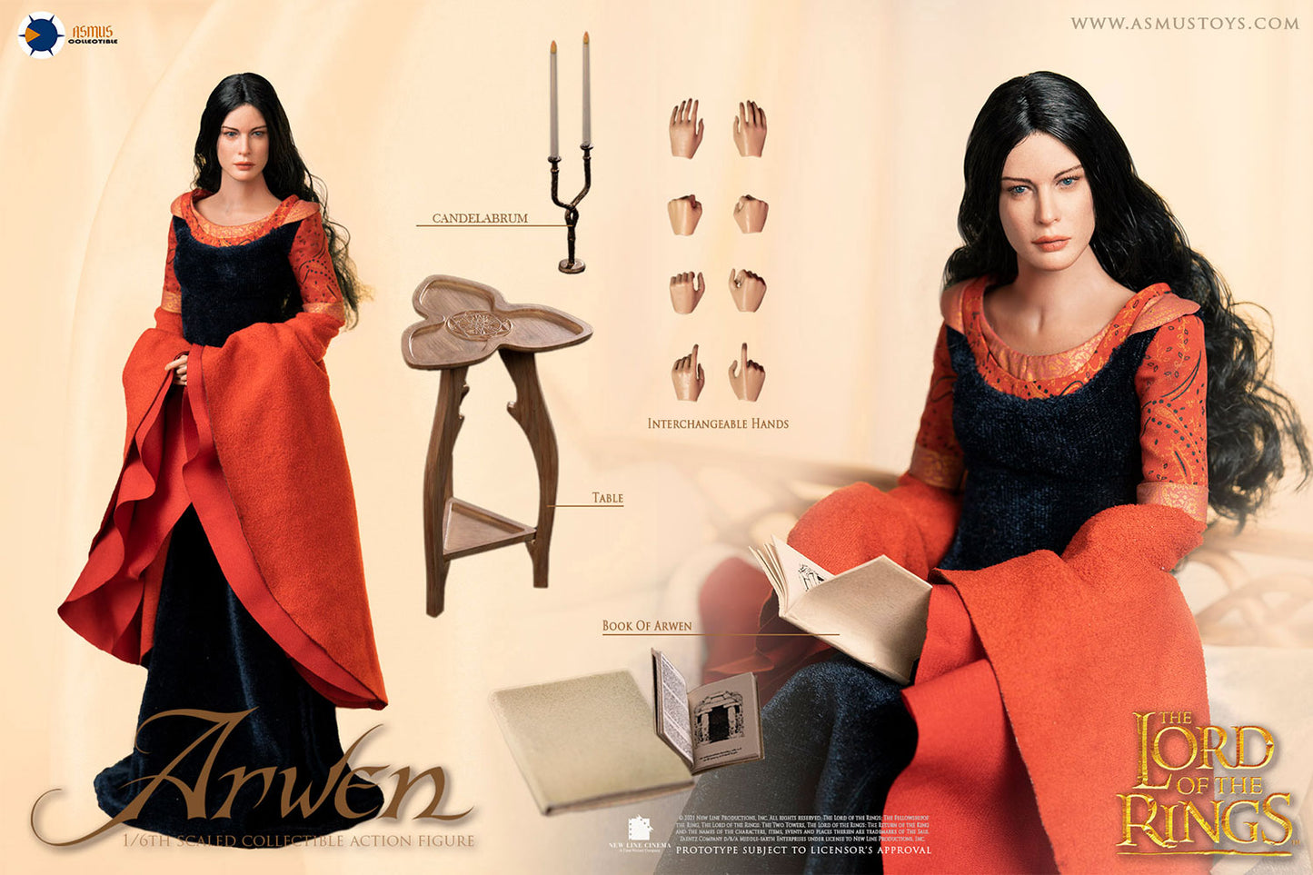 Arwen in Death Frock 1/6 - The Lord of the Rings