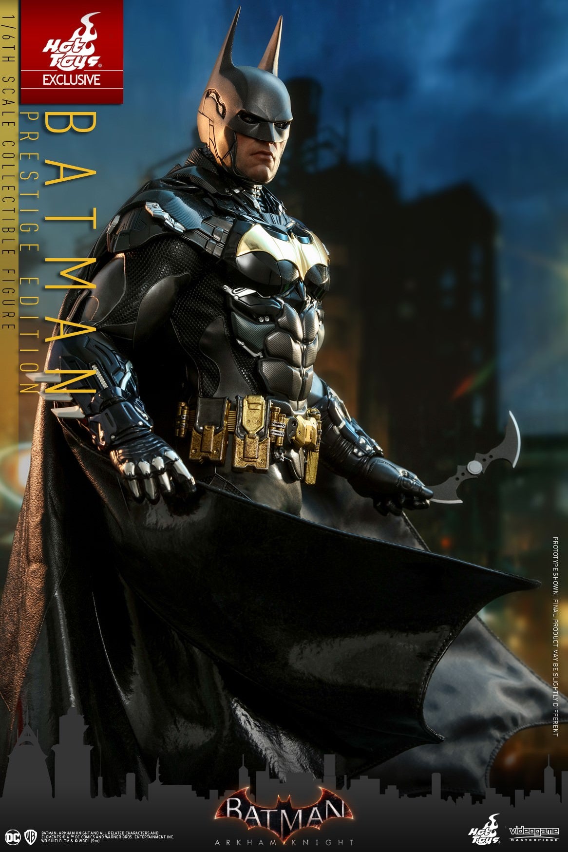 Batman Prestige Exclusive 1/6 - Batman: Arkham Knight Hot Toys