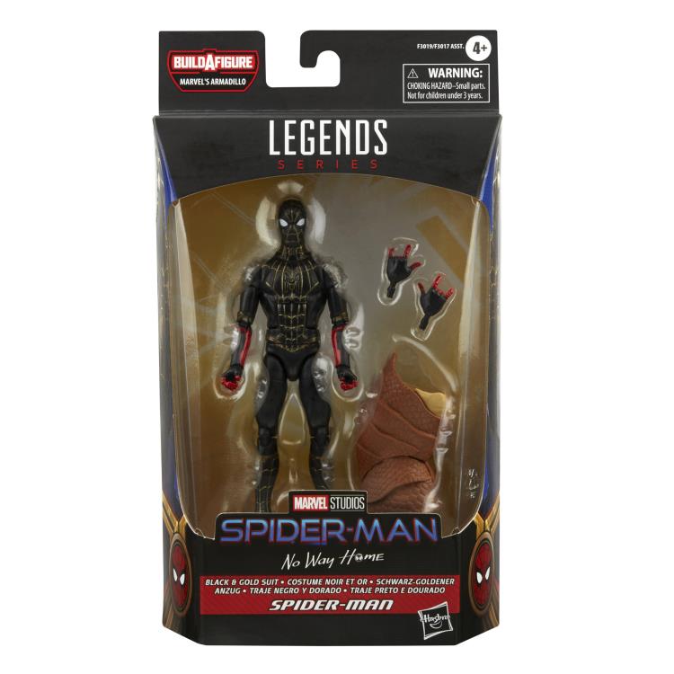 Spider-Man Black and Gold - Spider-Man: No Way Home Hasbro Legends