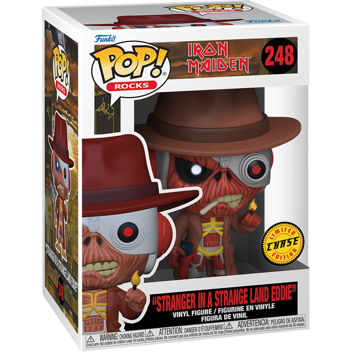 "Stranger in a Strange Land Eddie" 248 Chase - Funko Pop! Rocks