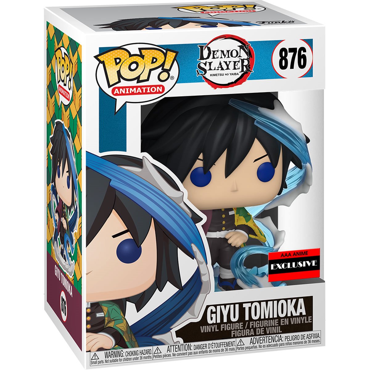 Giyu Tomioka 876 AAA Exclusive - Funko Pop! Animation
