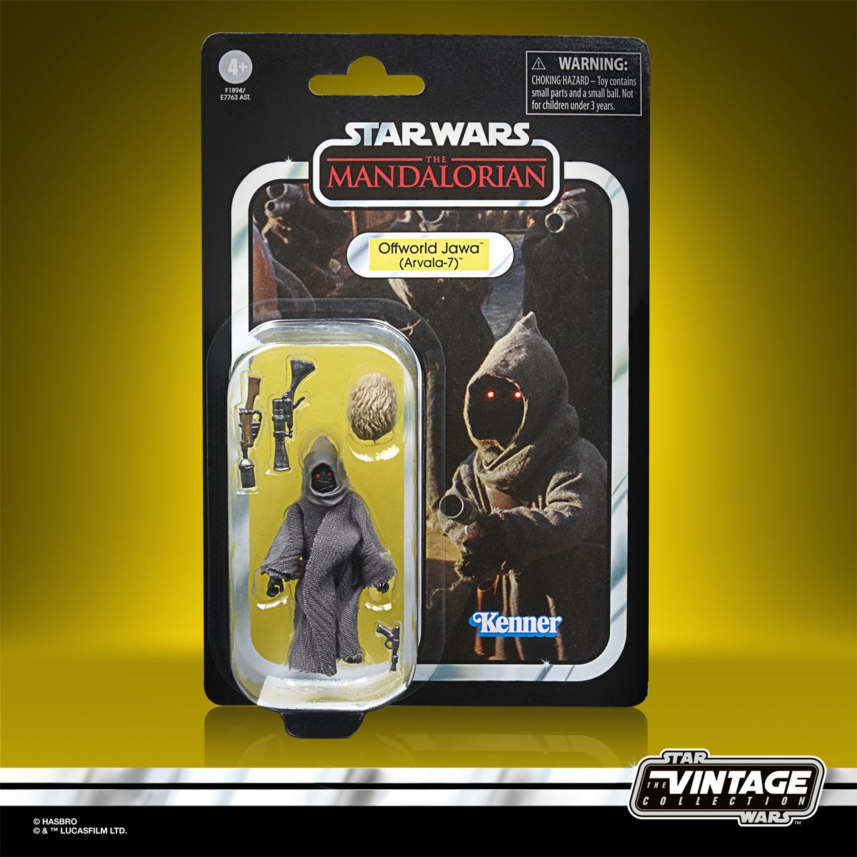 Offworld Jawa Arvala-7 - Star Wars: The Mandalorian Hasbro Vintage