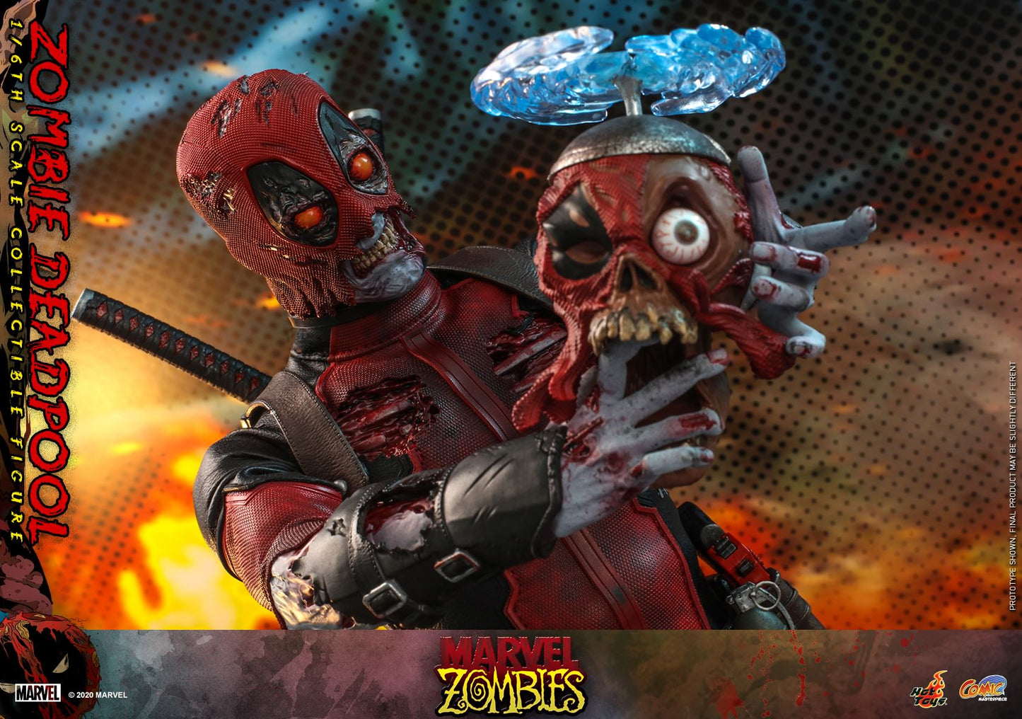 Zombie Deadpool 1/6 - Marvel Zombies Hot Toys