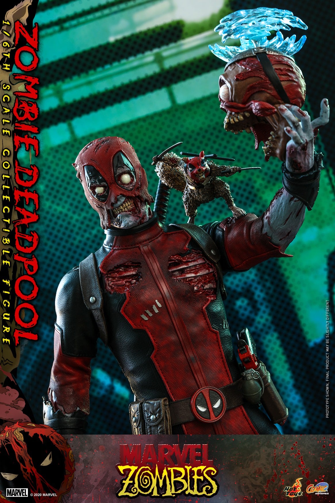 Zombie Deadpool 1/6 - Marvel Zombies Hot Toys