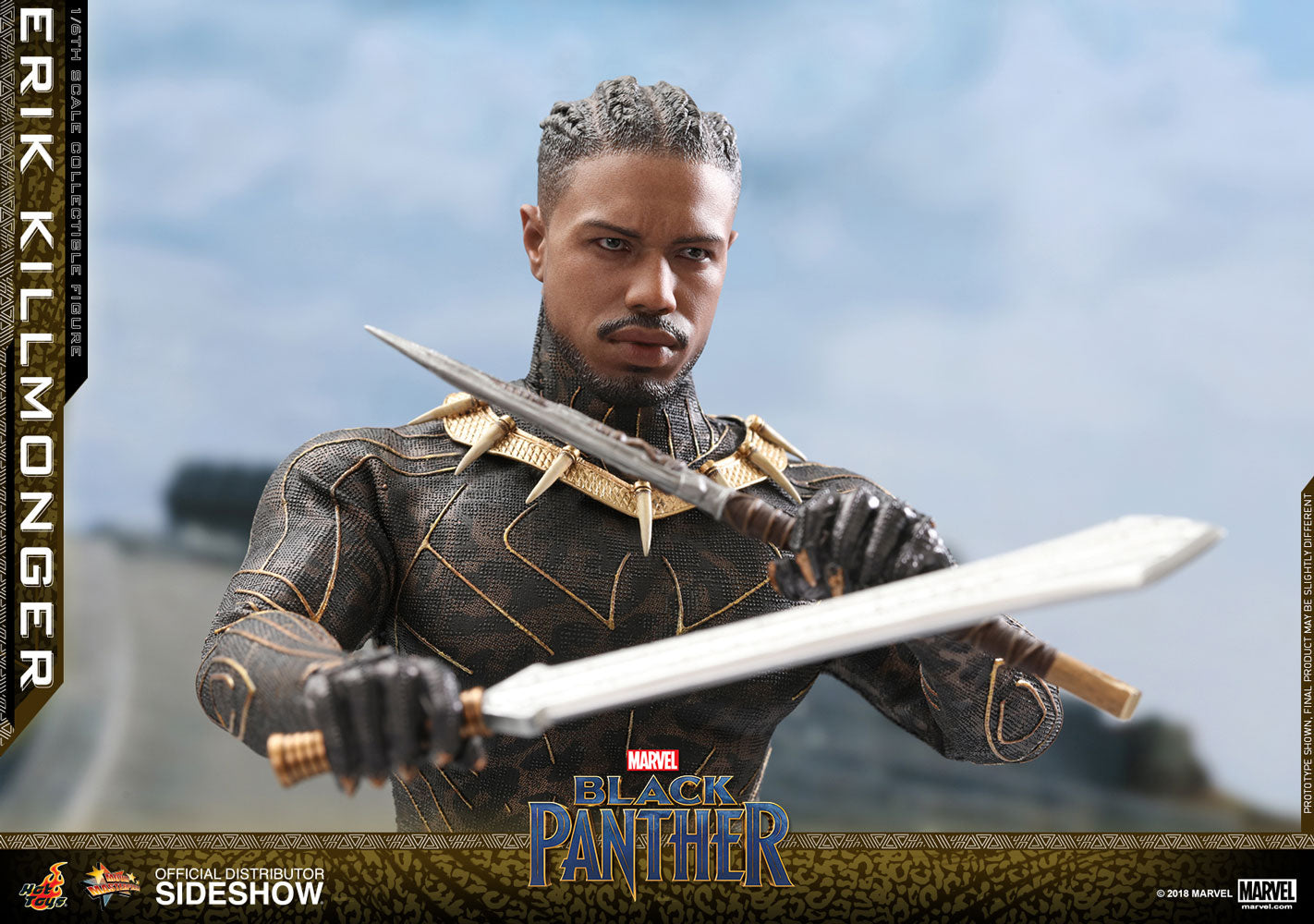 Erik Killmonger 1/6 - Black Panther Hot Toys