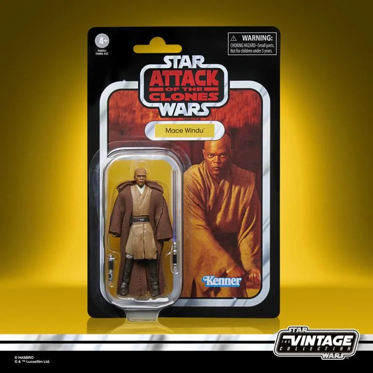 Mace Windu - Star Wars: Attack of the Clones Hasbro Vintage