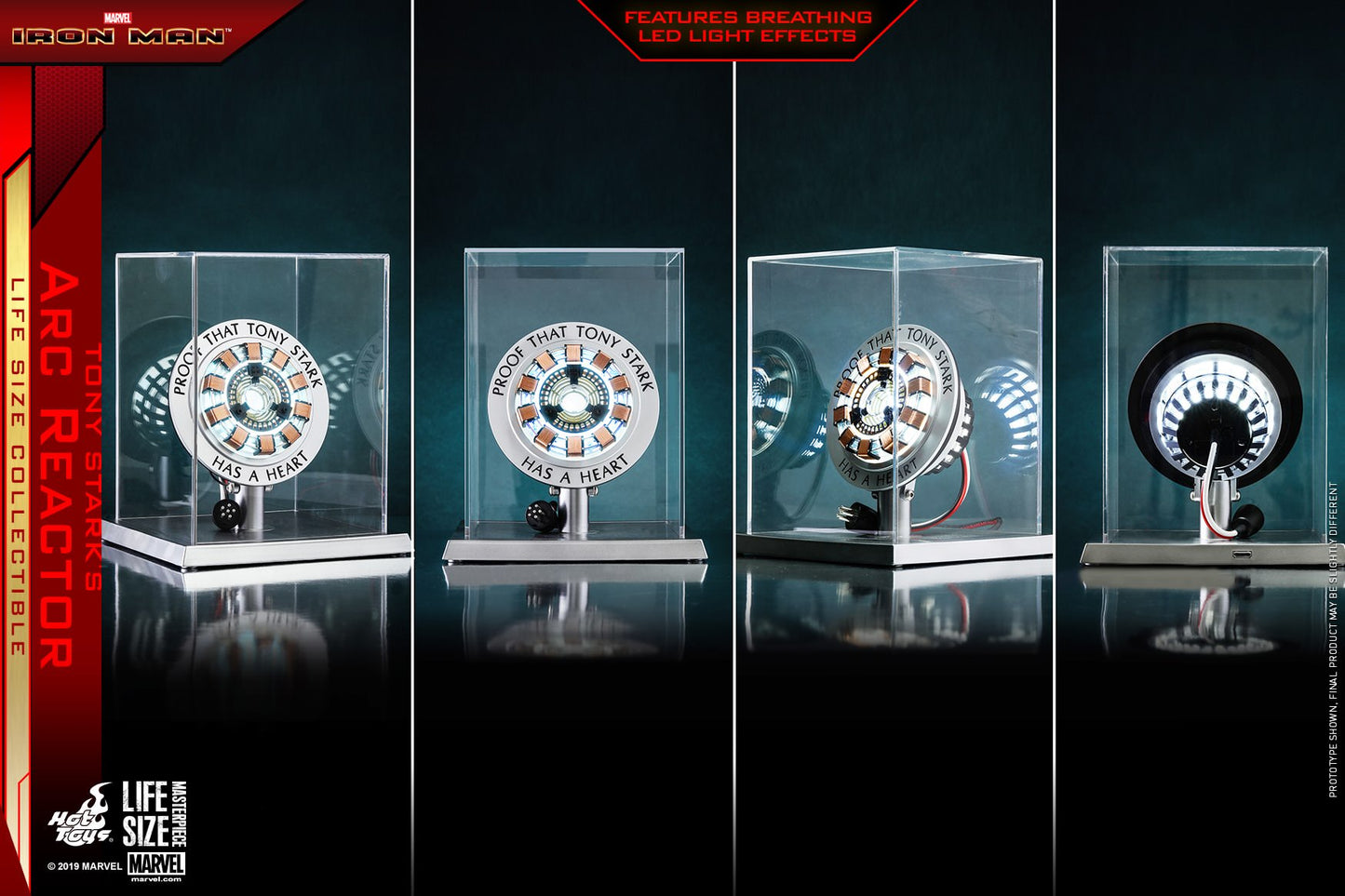 Arc Reactor 1/1 - Iron Man Hot Toys