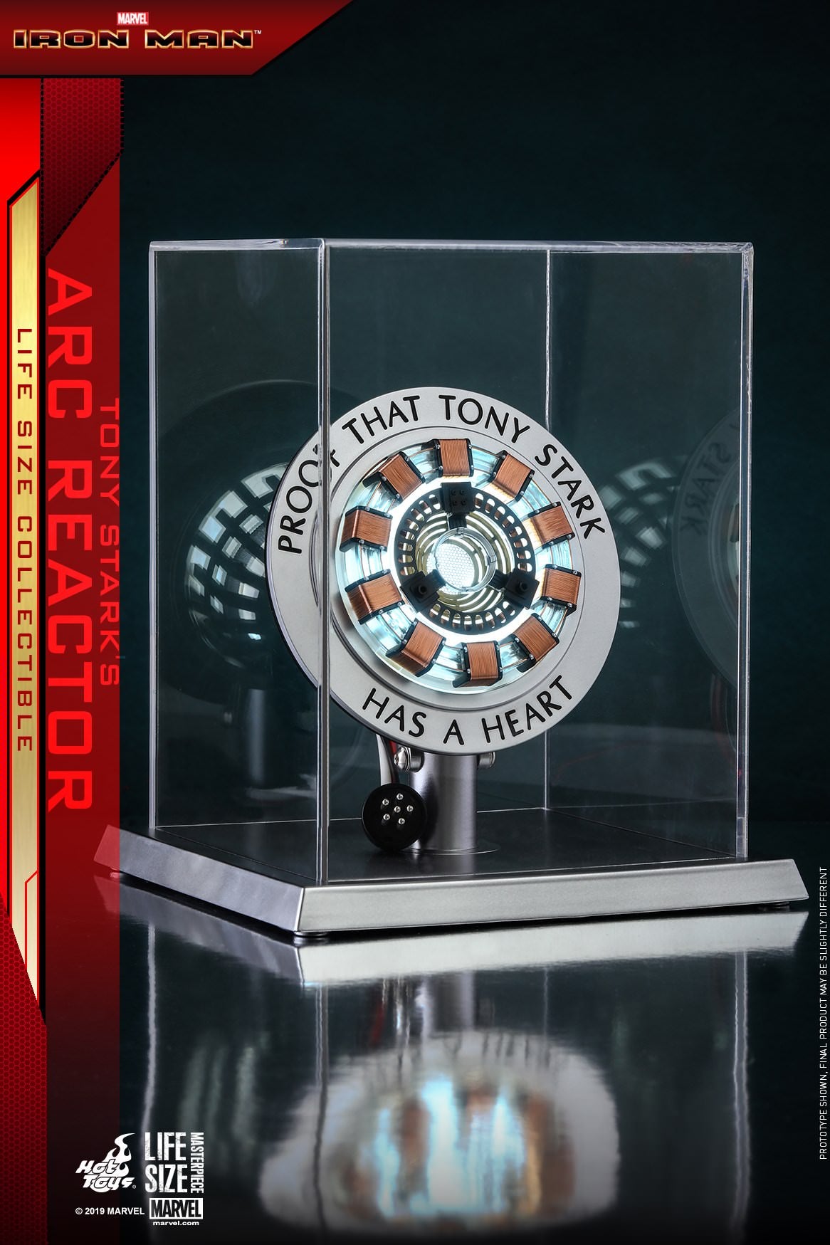 Arc Reactor 1/1 - Iron Man Hot Toys