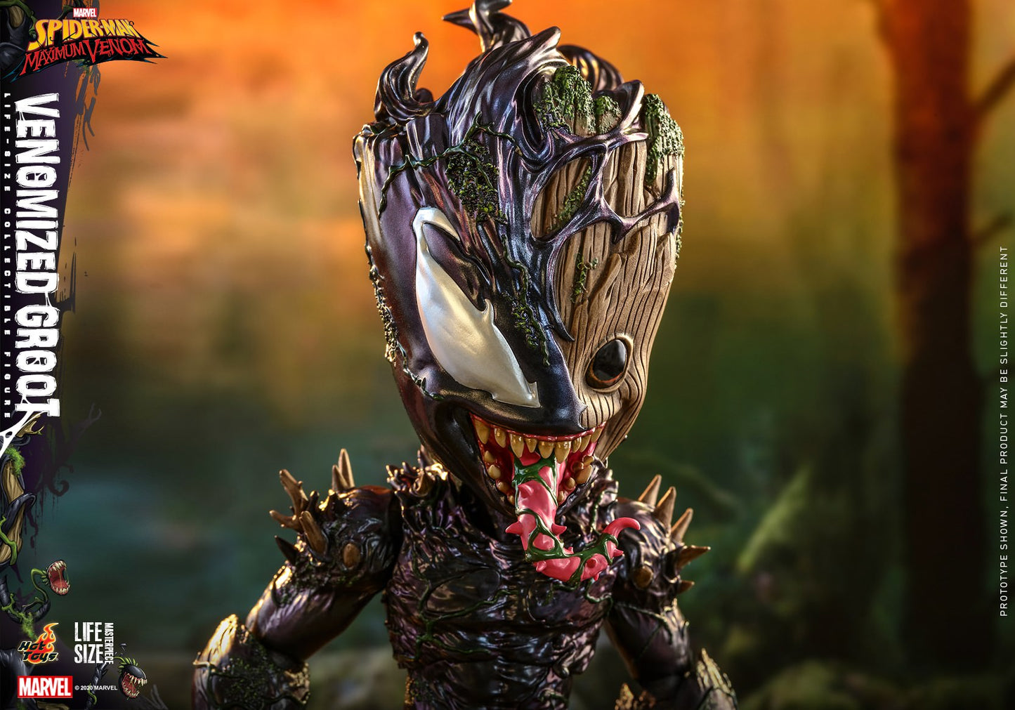 Venomized Groot 1/1 - Spider-Man: Maximum Venom Hot Toys
