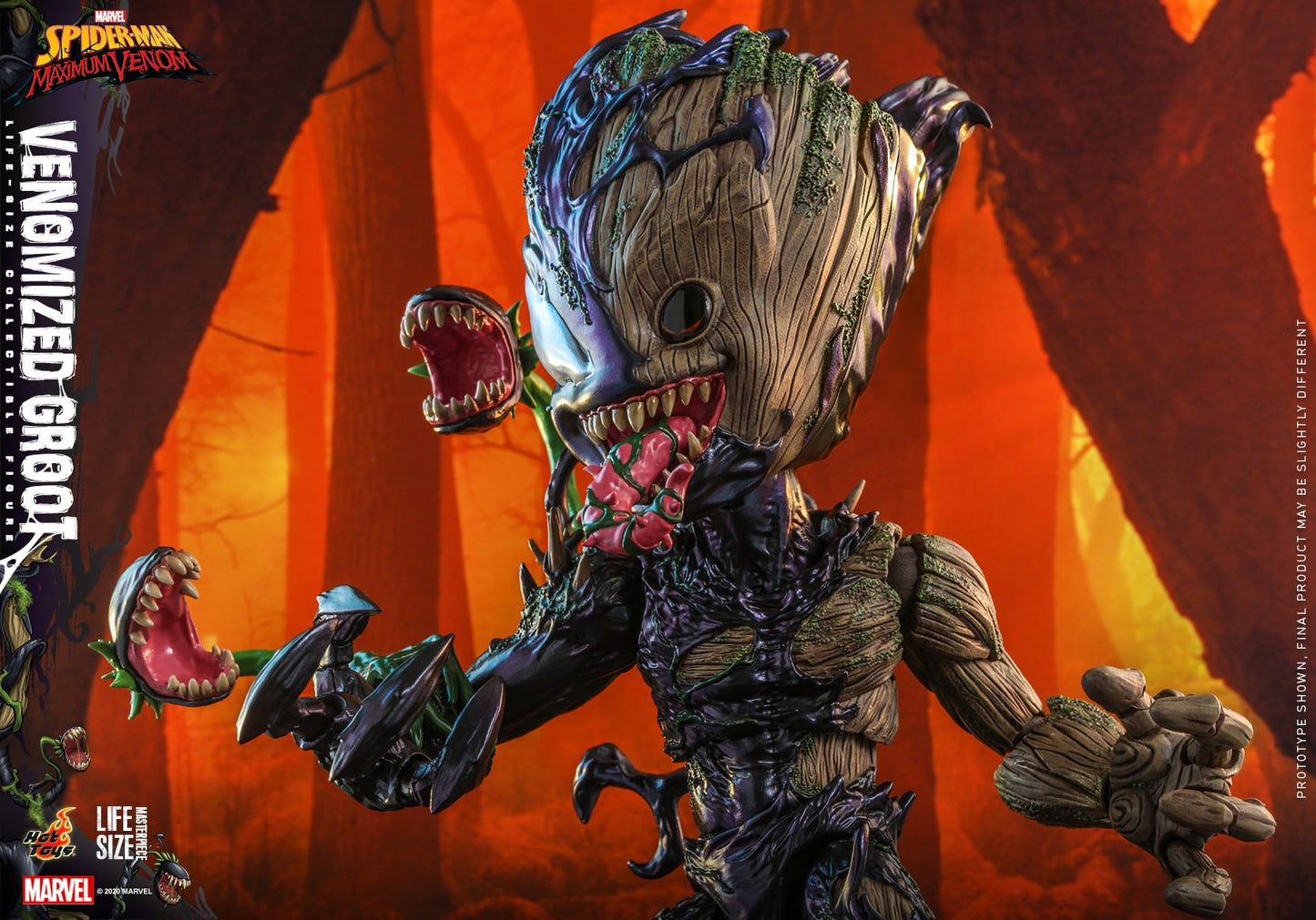 Venomized Groot 1/1 - Spider-Man: Maximum Venom Hot Toys