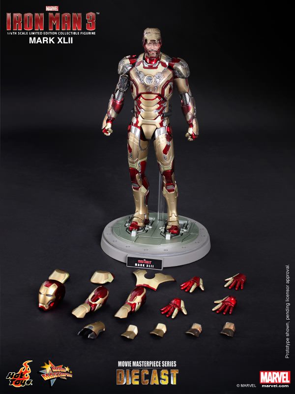 Iron Man Mark XLII 1/6 - Iron Man 3 Hot Toys