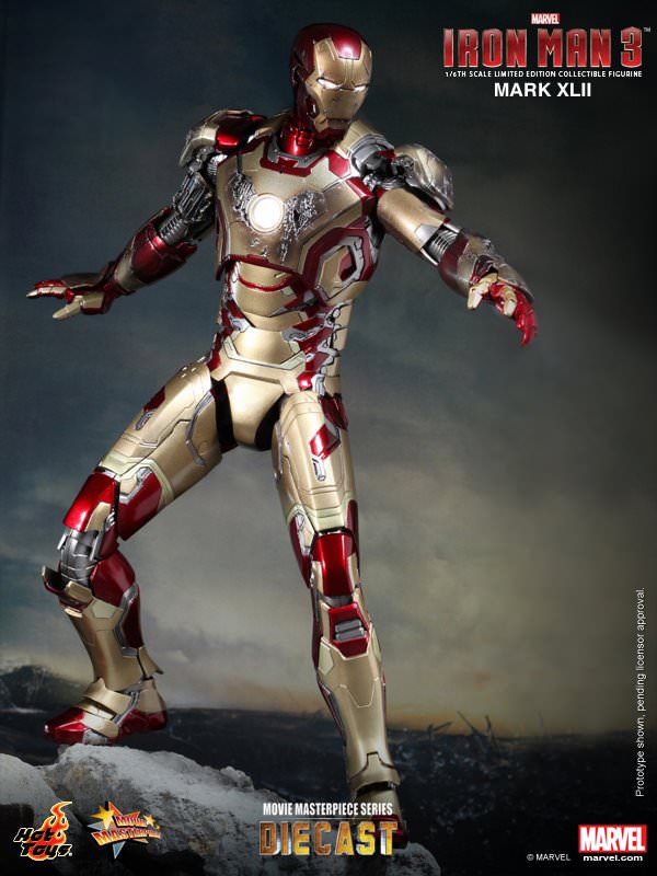 Iron Man Mark XLII 1/6 - Iron Man 3 Hot Toys