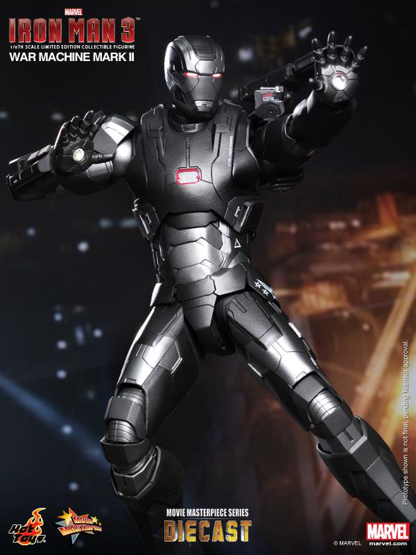 War Machine Mark II 1/6 - Iron Man 3 Hot Toys
