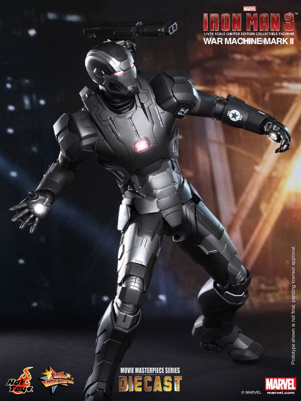 War Machine Mark II 1/6 - Iron Man 3 Hot Toys