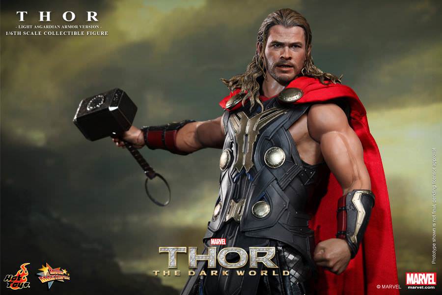 Thor Light Asgardian Armor 1/6 - Thor: The Dark World Hot Toys