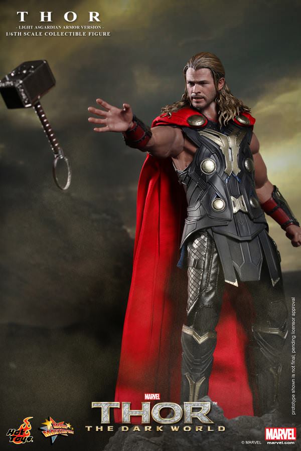 Thor Light Asgardian Armor 1/6 - Thor: The Dark World Hot Toys