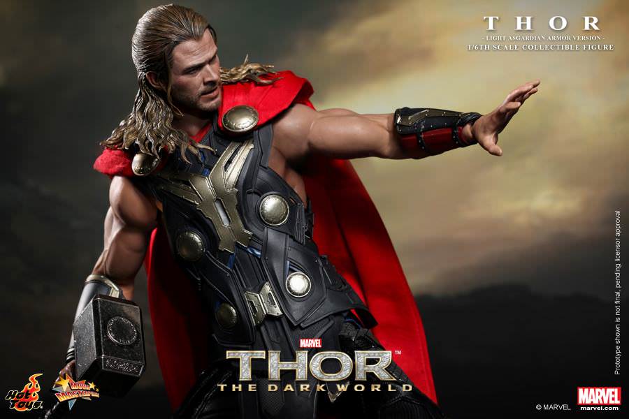 Thor Light Asgardian Armor 1/6 - Thor: The Dark World Hot Toys