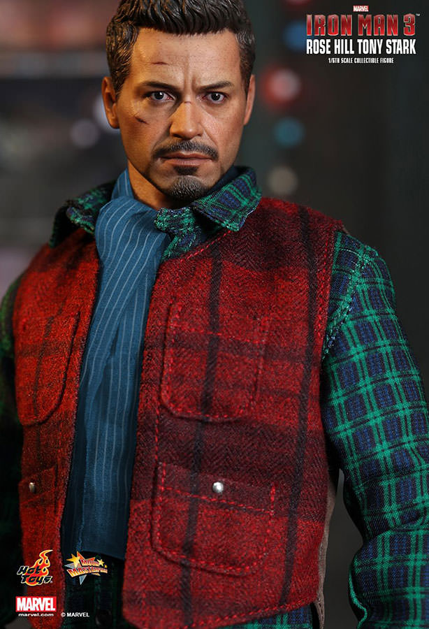 Rose Hill Tony Stark 1/6 - Iron Man 3 Hot Toys