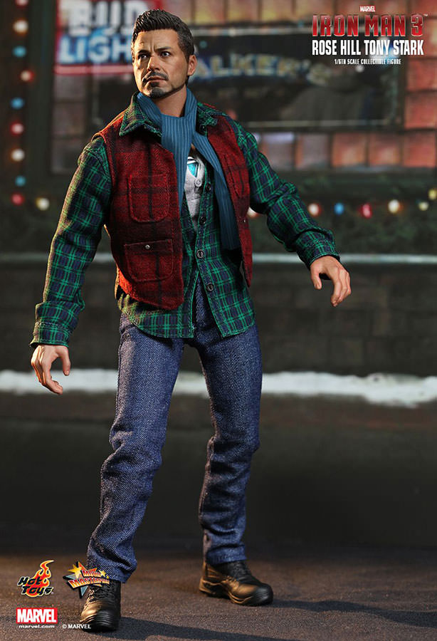 Rose Hill Tony Stark 1/6 - Iron Man 3 Hot Toys
